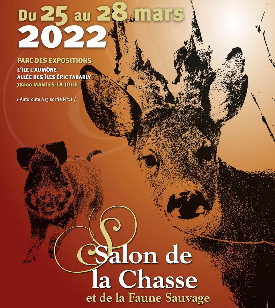 Affiche salon chasse 2022